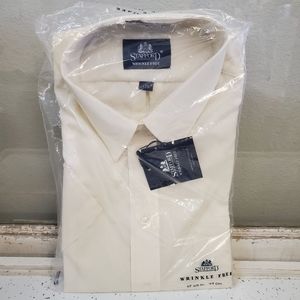 Men's Stafford Wrinkle Free Short Sleeve Shirt